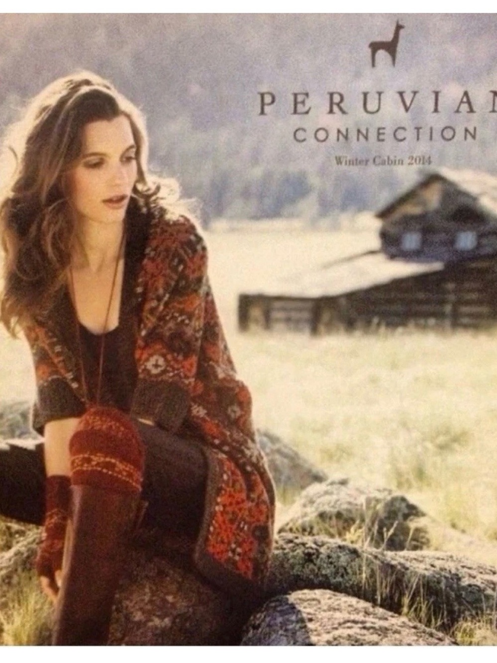 Peruvian Connection sweater shrug